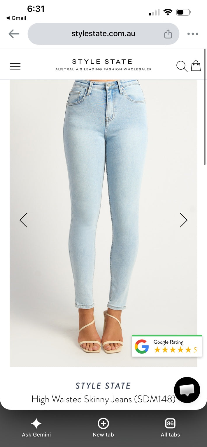 Willow & Wilder denim jeans