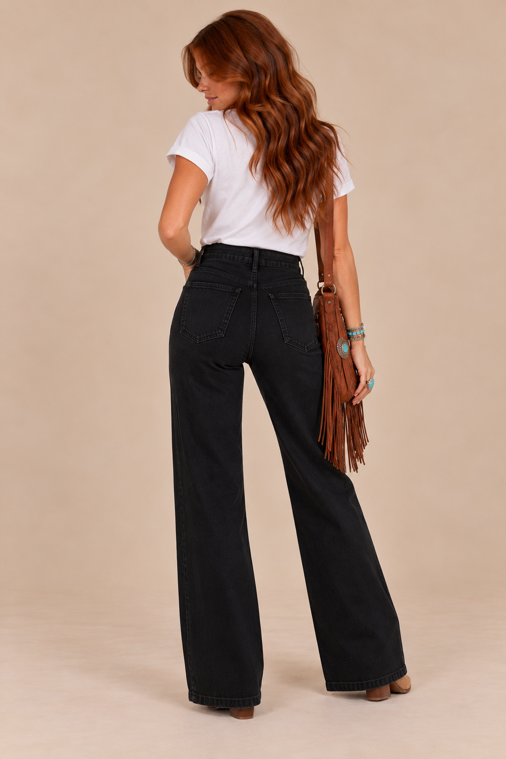 The Blackout Wide Leg Jeans
